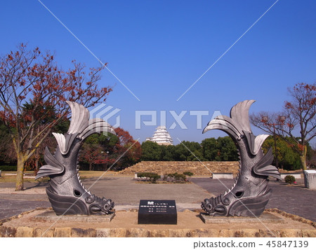 姬路城堡姬路城Jomidai公園 姬路城堡姬路城Jomidai公園 45847139