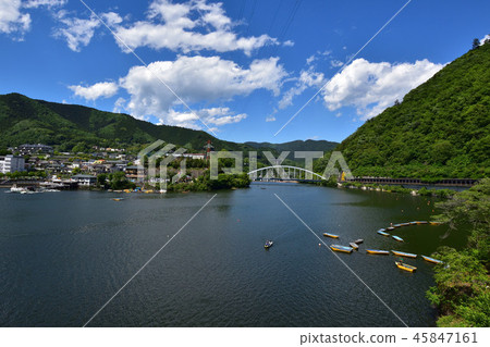 相模湖的風景 45847161