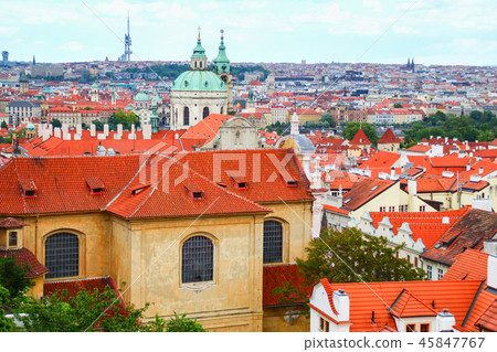 浪漫城市捷克首都布拉格 45847767