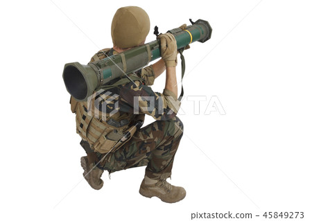 Private Military Company operator with AT4 rocket Private Military Company operator with AT4 rocket 45849273