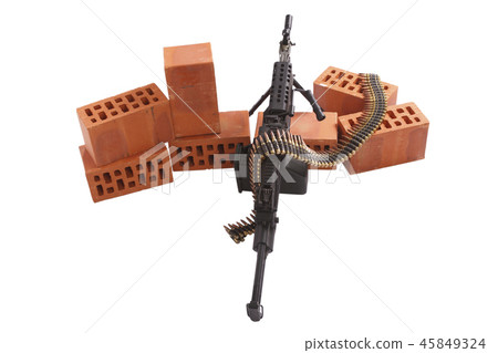 machine gun on position 45849324