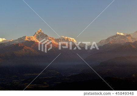 Sunrise of Machapupare 45849348