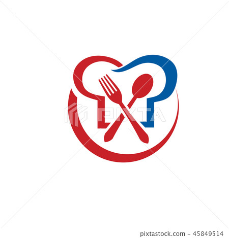 Kitchen, restaurant, chef,food vector logo concept Kitchen, restaurant, chef,food vector logo concept 45849514