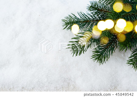 White christmas with snow White christmas with snow 45849542