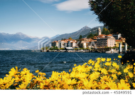Cityscape of Bellagio, Como Lake, Italy 45849591