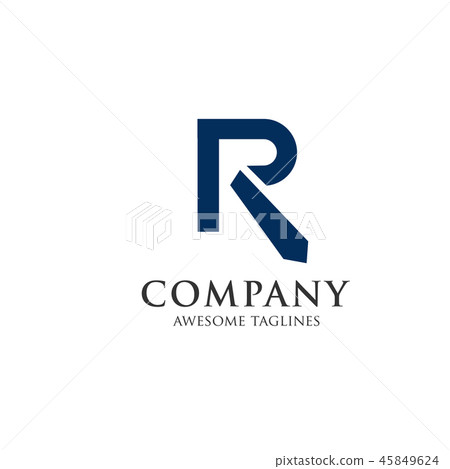 letter r with tie logo, recruitment logo letter r with tie logo, recruitment logo 45849624