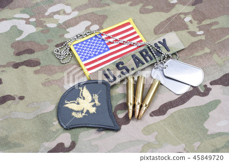 US ARMY Specialist rank patch, flag patch dog tags US ARMY Specialist rank patch, flag patch dog tags 45849720