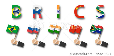 BRICS . association of 5 countries 45849895