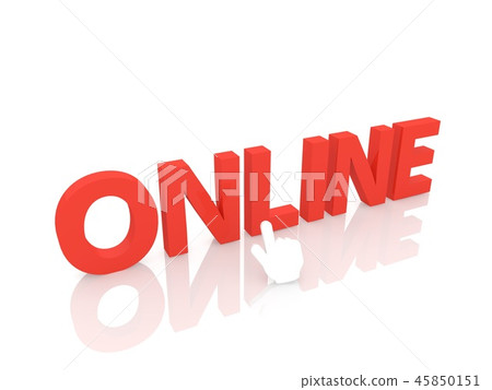Web cursor clicks online. 45850151