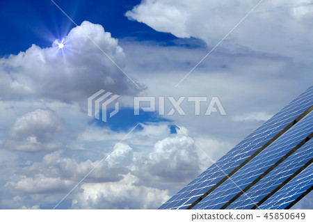 Solar energy concept 45850649