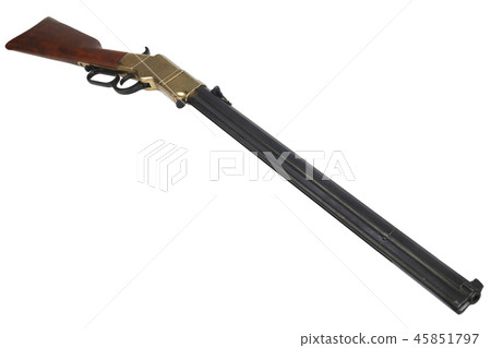 Wild west period repeating rifle 45851797