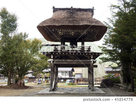 A house with a roofed roof A house with a roofed roof 45854779