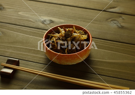 Boiled beef steak 45855362