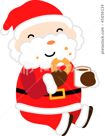 聖誕老人可愛聖誕12月 45856134