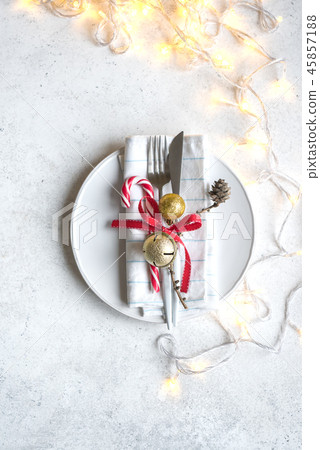 Christmas Table Setting Christmas Table Setting 45857188