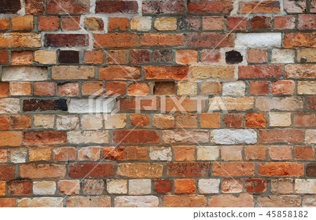 vintage brick wall texture as background vintage brick wall texture as background 45858182
