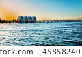Famous wooden Busselton jetty in Western Australia 45858240