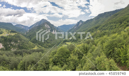 Tara river gorge canyon in Montenegro 45859740