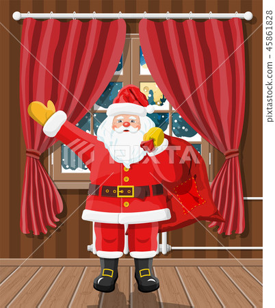 Christmas interior of room 45861828