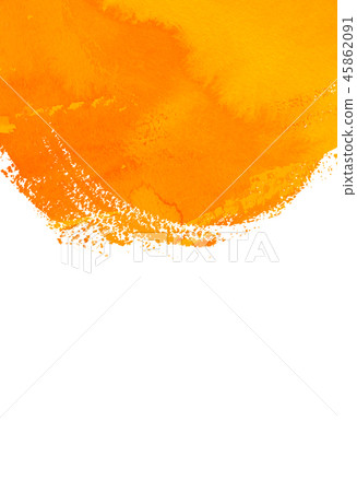 Background Material Watercolor Texture Orange Stock Illustration