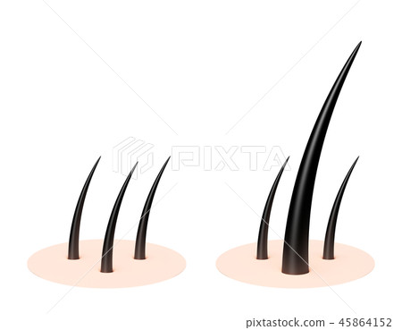 Hair hair pattern Hair hair pattern 45864152