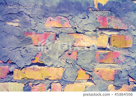 Brick wall abstract background 45864506