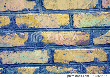 Brick wall abstract background 45864554