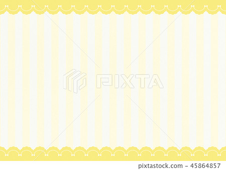 條紋和蕾絲_黃_側 條紋和蕾絲_黃_側 45864857