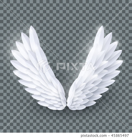 Vector 3d white realistic layered paper cut... - Stock Illustration ...