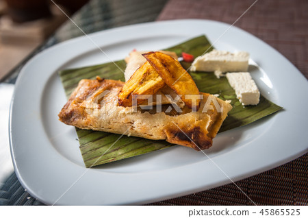 Tamales, traditional Mexican dish Tamales, traditional Mexican dish 45865525