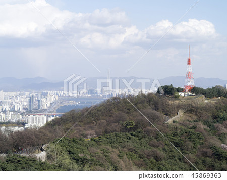 Namsan blue sky Namsan blue sky 45869363
