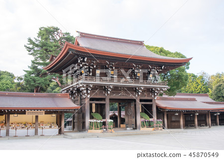東京都明治神宮Minamijinmon 東京都明治神宮Minamijinmon 45870549