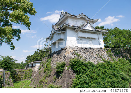 Aichi prefecture Nagoya castle Southeast corner oar 45871378