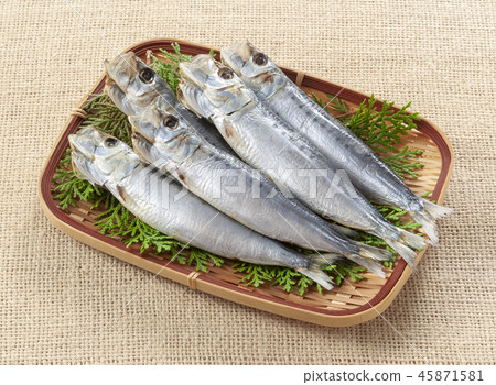 Dried sardines Dried sardines 45871581