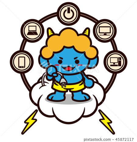 Kaminari boy (I'll pull out the outlet when thunder strikes!) Kaminari boy (I'll pull out the outlet when thunder strikes!) 45872117
