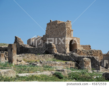 Tunisia · Dugga ruins / Roman Ruins of Dougga, Tunisia 45872559