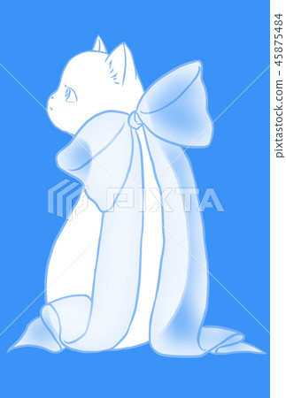 Sheer ribbon cat Sheer ribbon cat 45875484