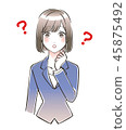 Business woman 45875492