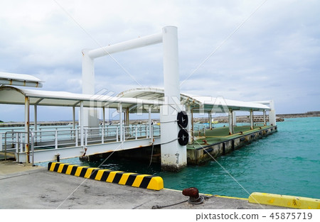 Iriomote Island Uehara Port Ferry Terminal Iriomote Island Uehara Port Ferry Terminal 45875719