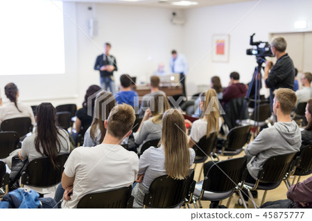 Media interview and round table discussion at popular scientific conference. Media interview and round table discussion at popular scientific conference. 45875777