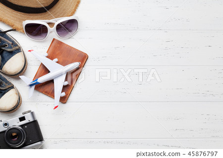 Travel vacation background concept 45876797
