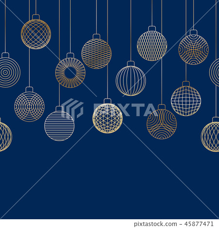 Decorative seamless border  45877471