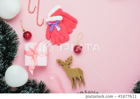 Merry Christmas decorations & Happy new year. 45877611