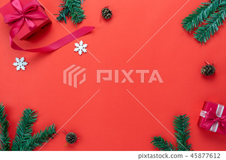 Merry Christmas decorations & Happy new year. 45877612