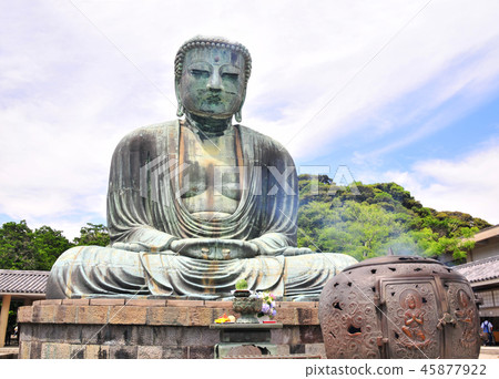 從前面看的Kamakura Daibutsuden Kotokuin 45877922