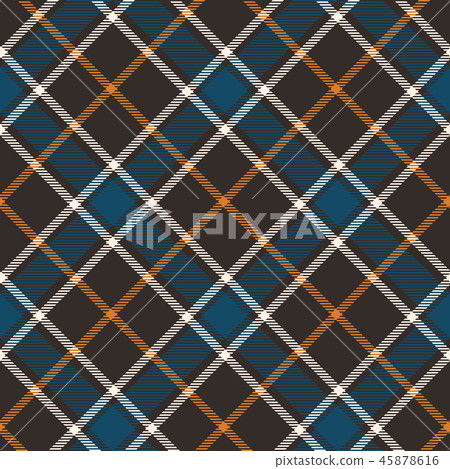 Tartan Merry Christmas check seamless patterns 45878616