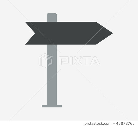 icon signboard icon signboard 45878763