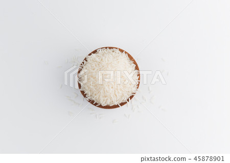 Jasmine rice or Thai Hom mali rice Jasmine rice or Thai Hom mali rice 45878901