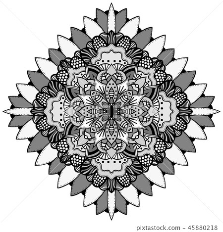 Mandala Ethnic Ornament 45880218
