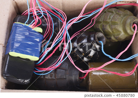 Mailbomb - Improvised Explosive Device in mailbox 45880780